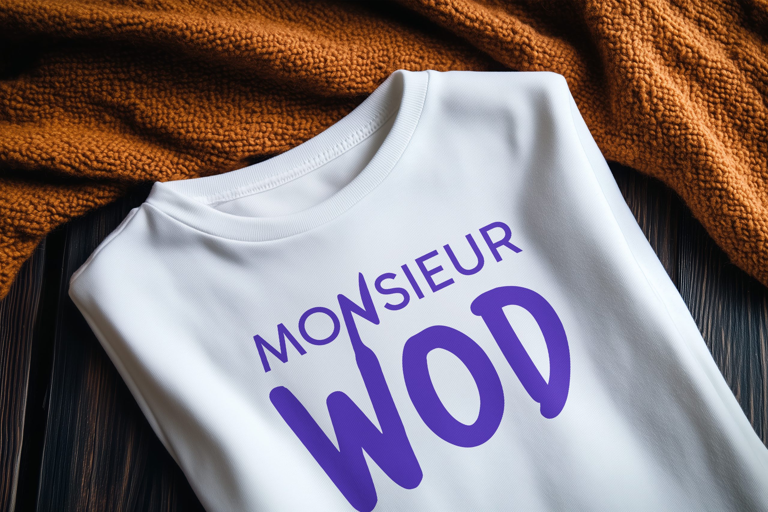 Monsieur WOD - T-shirt identité graphique