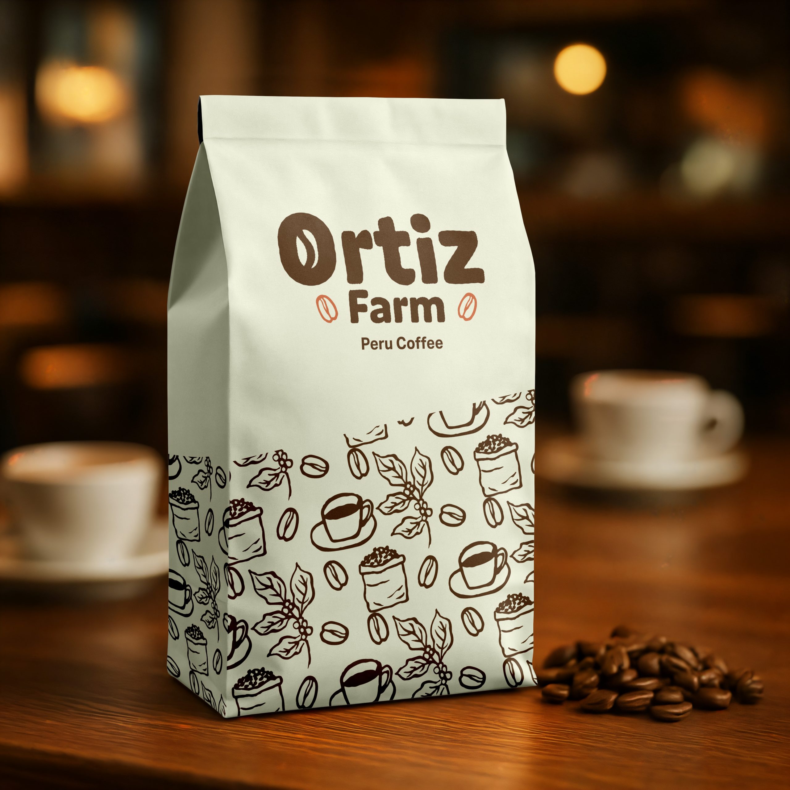 ORTIZ FARM - Mock-up packaging