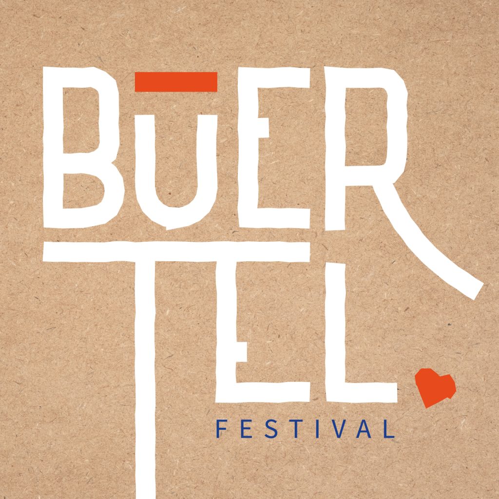 BUERTEL Festival - Logo principal identité graphique