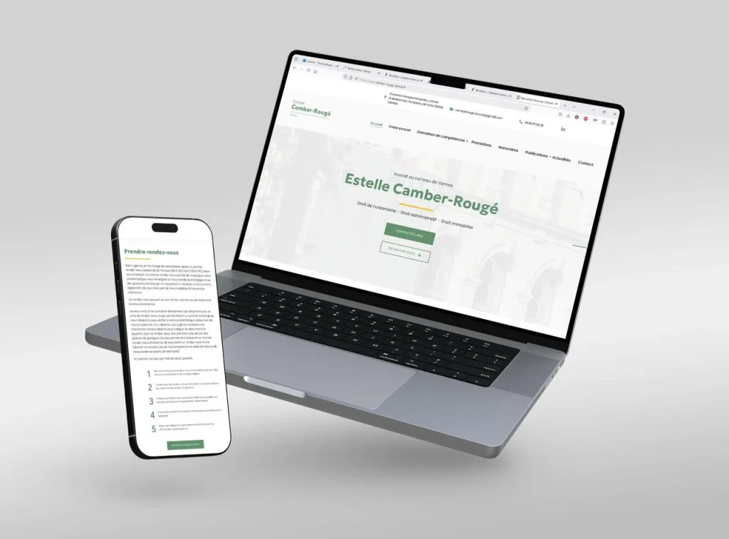 Site web pour Estelle Camber Rougé