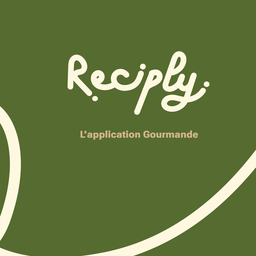 Reciply - interface gourmande